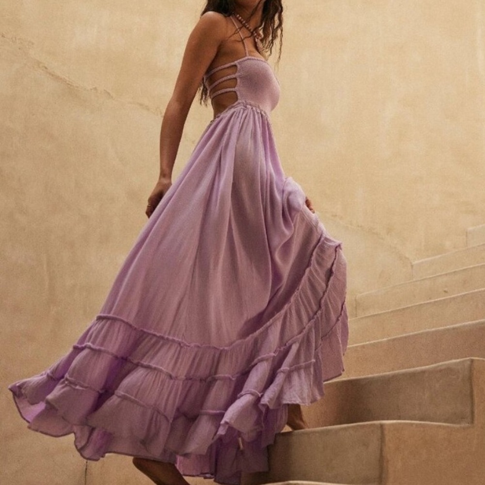 Lavender Extratropical Maxi Dress - Picture 13 of 13